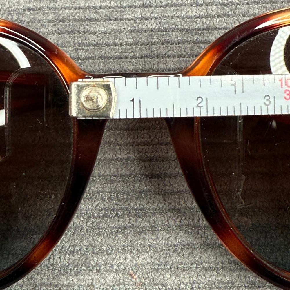 Smith Optics Tortoise Shell Brown Gradient Lens Y2k Sunglasses Round Cat Eye - Picture 5 of 14